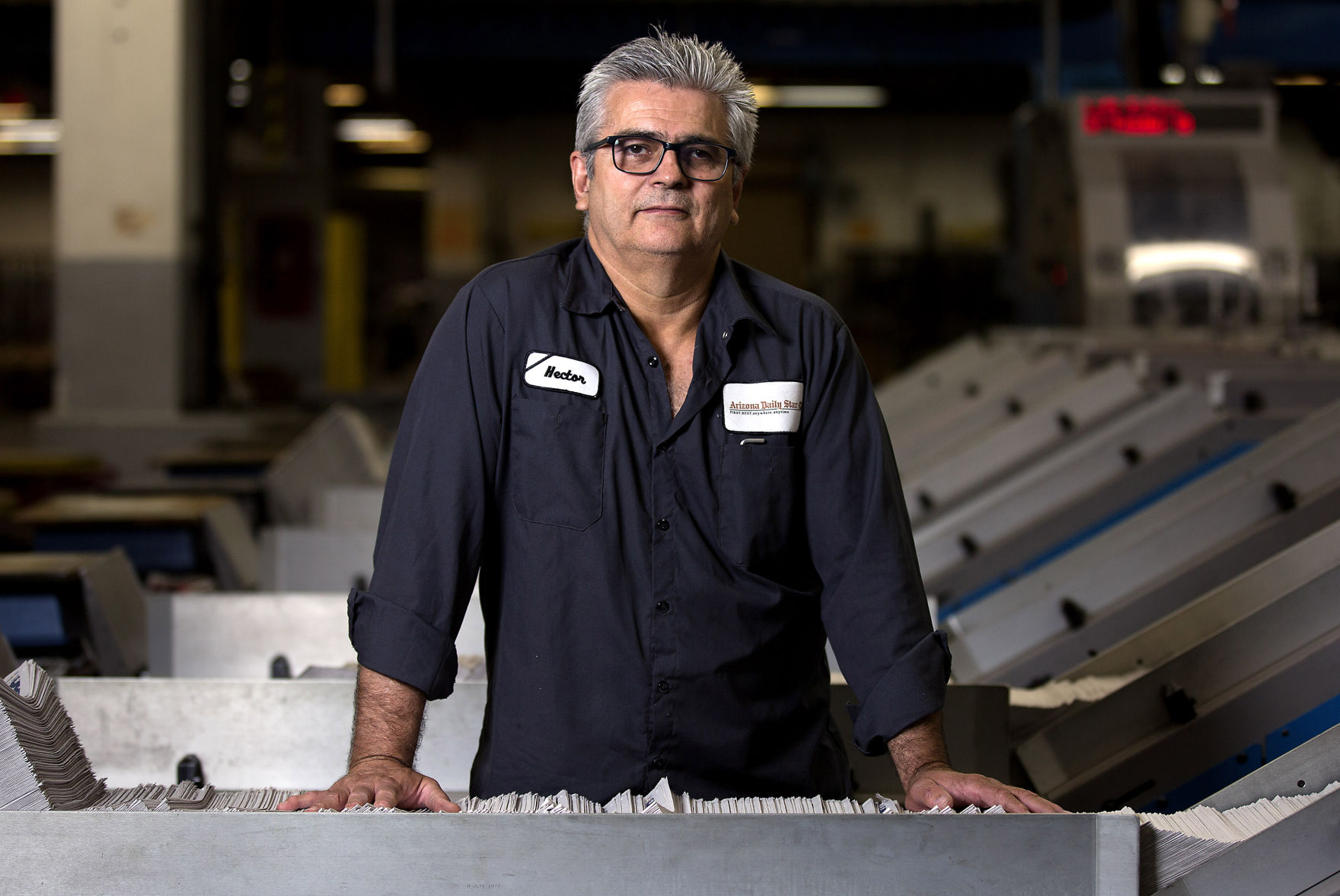 Arizona Daily Star press, packaging, transportation employees
